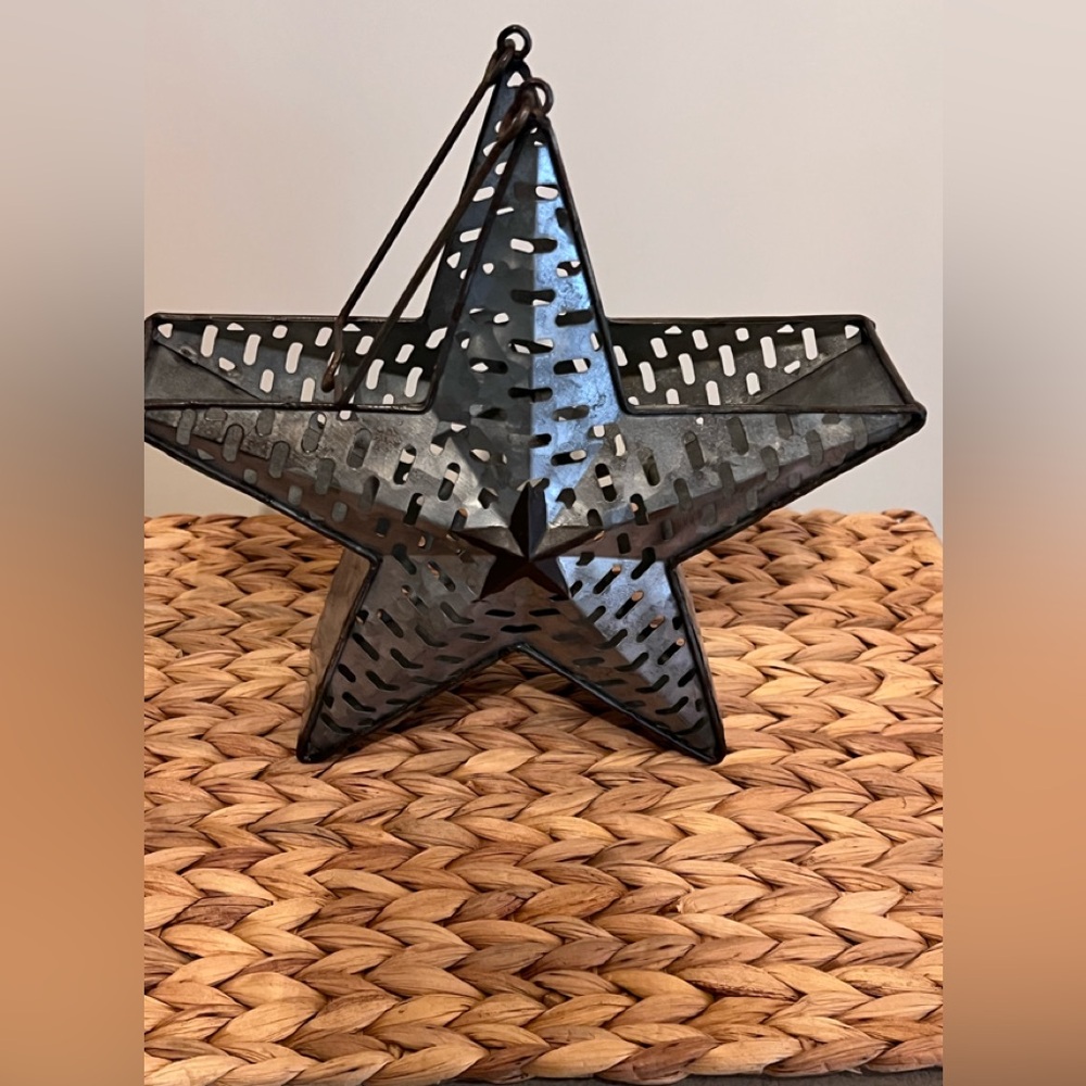 Metallic Star Lantern